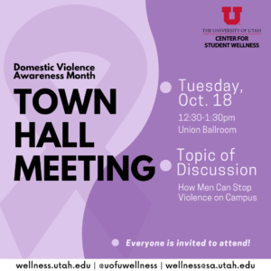 dvam town hall meeting flyer